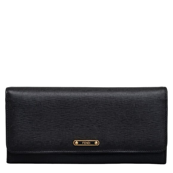 Authentic Fendi Logo Crayons Continental Wallet - Picture 1 of 14